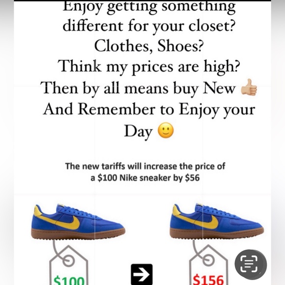 🧌PINK White Cotton V-Neck T-shirt - Picture 2 of 7